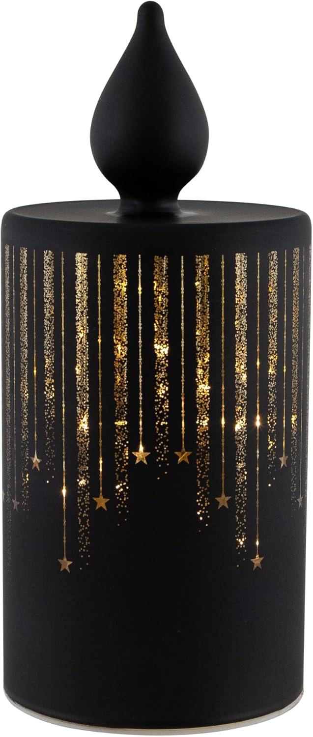 GLOWING 8 INCH LED CHRISTMAS CANDLE