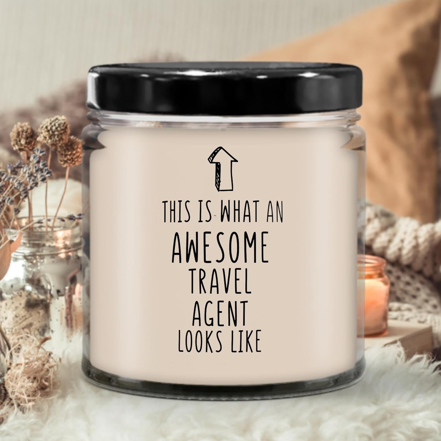 Marvelous Travel Agent Candle Gift 9oz