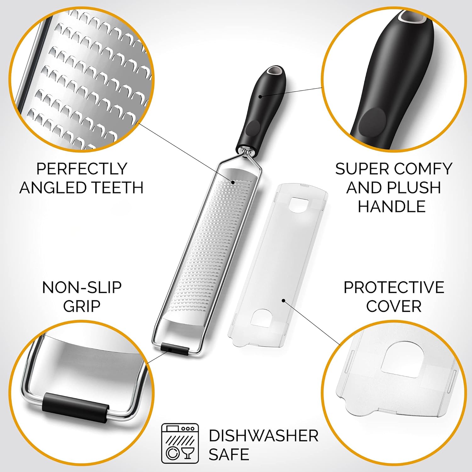 Grace Grind Premium Lemon Zester Grater