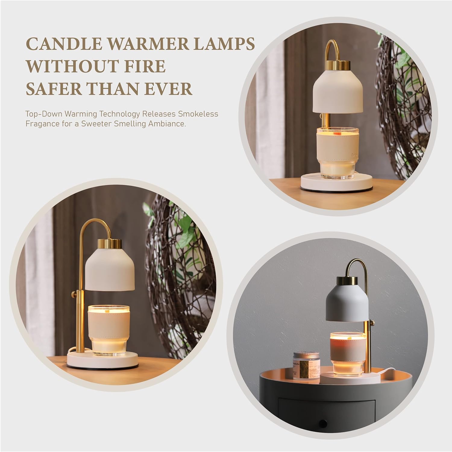 AIKUT Candle Warmer Lamp Timer Dimmer Candle-related Accessories