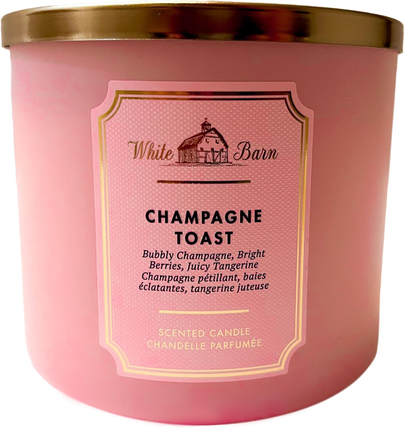 White Barn Champagne Toast 3 Wick Candle