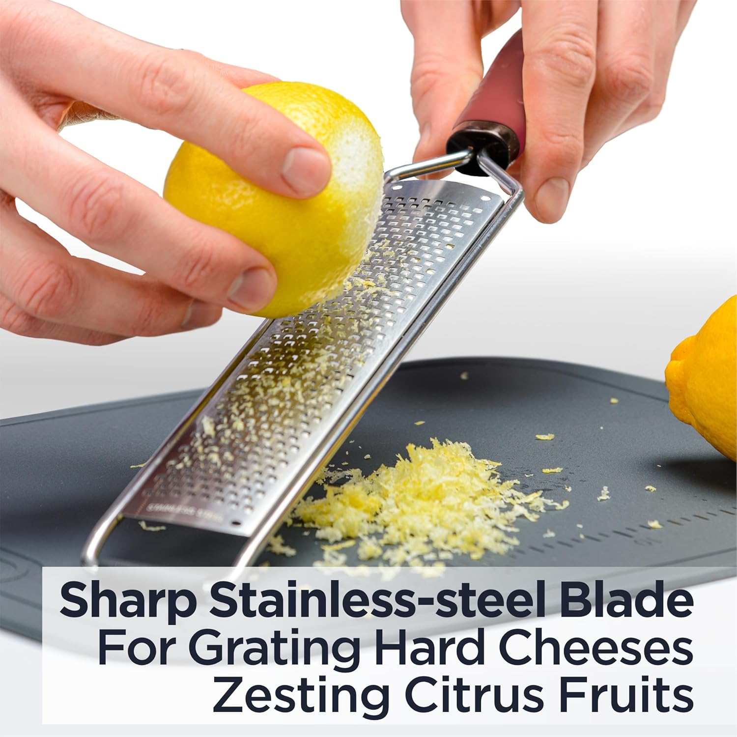 Deiss PRO Lemon Zester Cheese Grater
