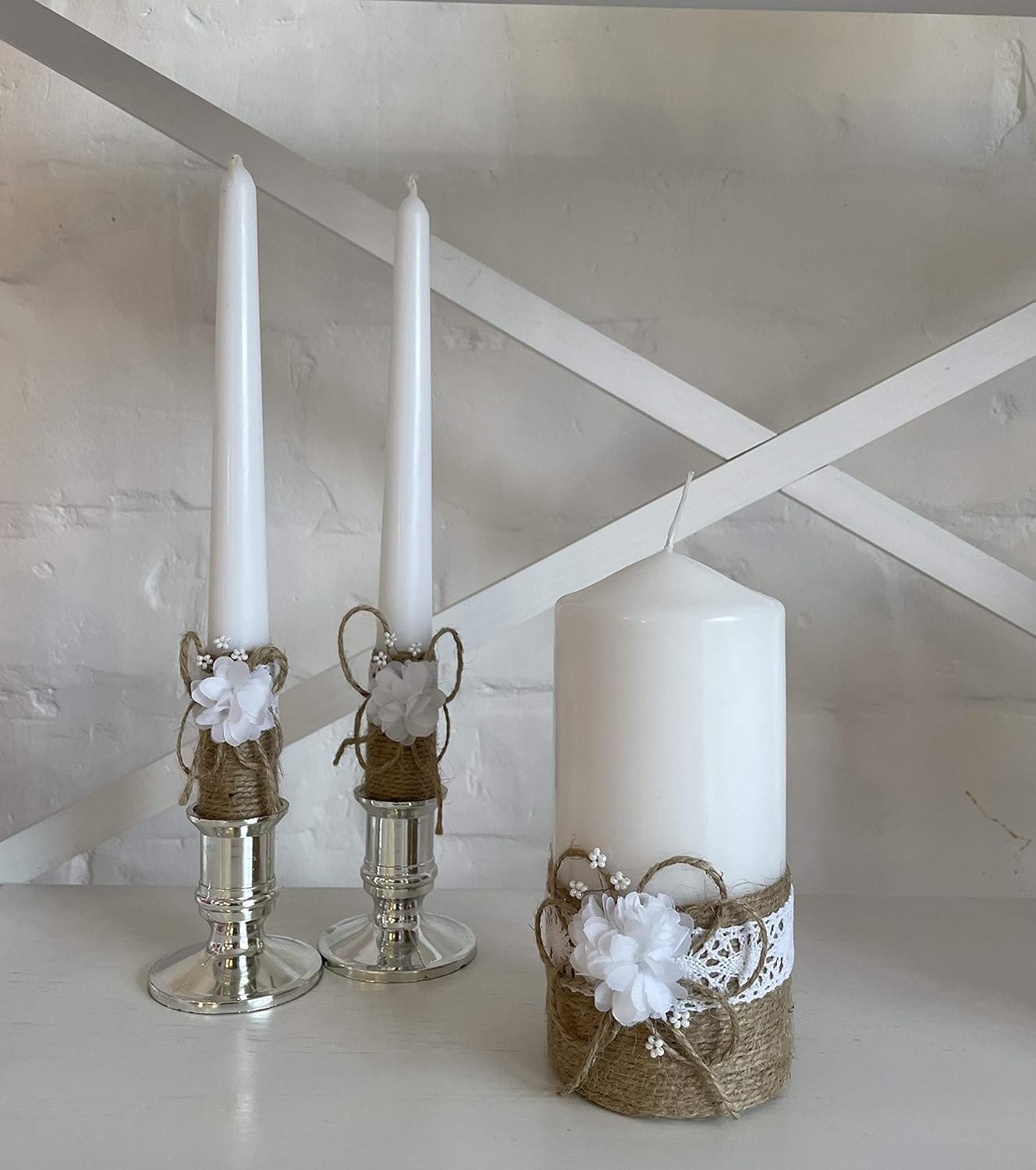 Magik Life Wedding Unity Candles Set