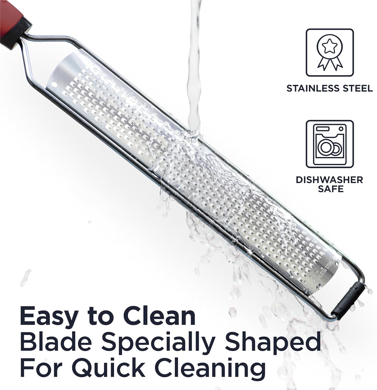 Deiss PRO Lemon Zester Cheese Grater