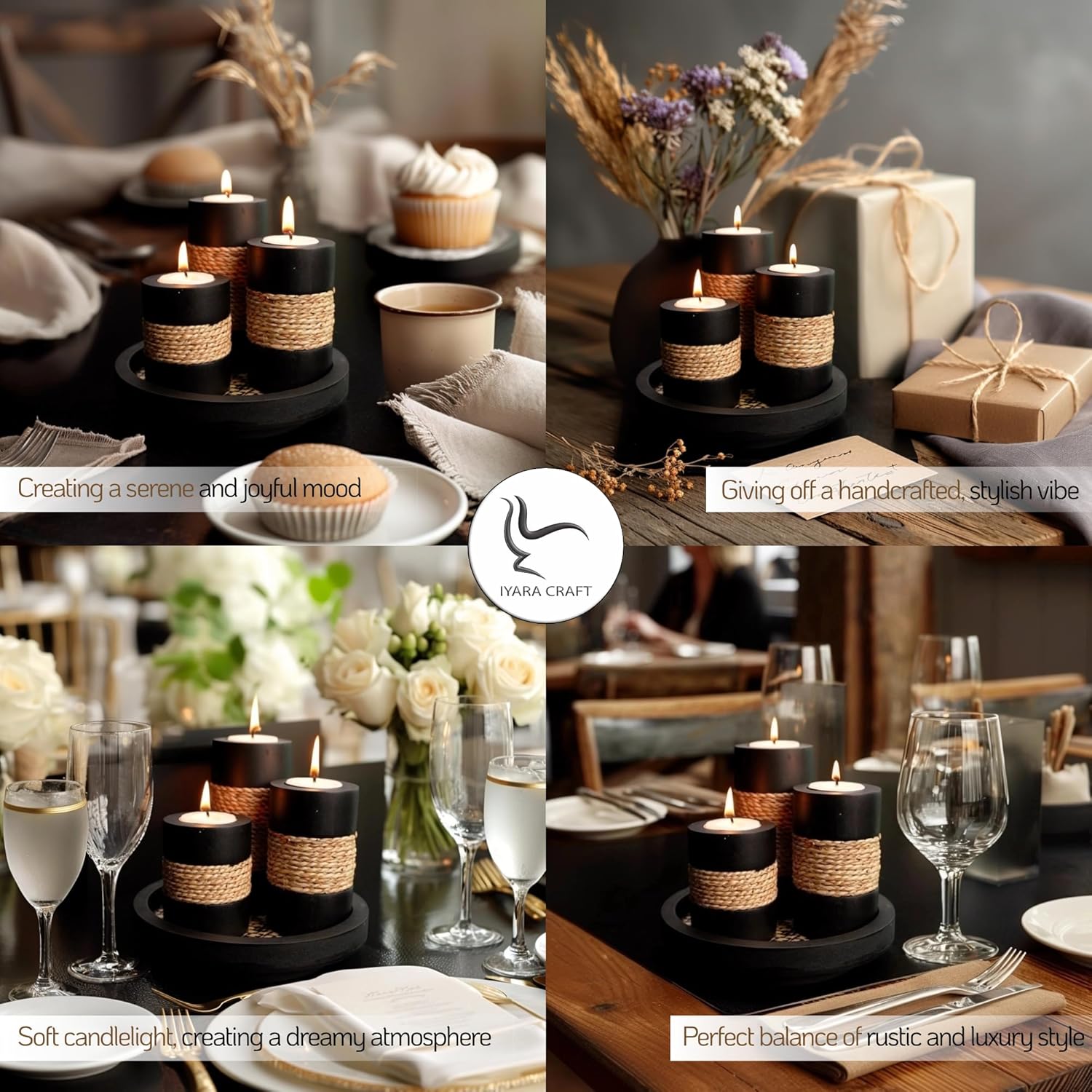 Stylish Candle Holder Set