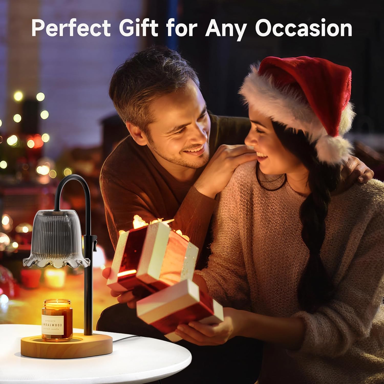 Adjustable Candle Warmer Lamp with Timer for Jar Candles
