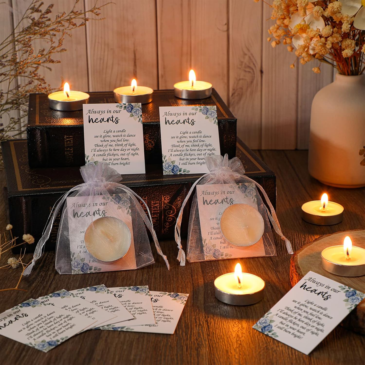 Funeral Vote of Thanks Chargeable Candle Set