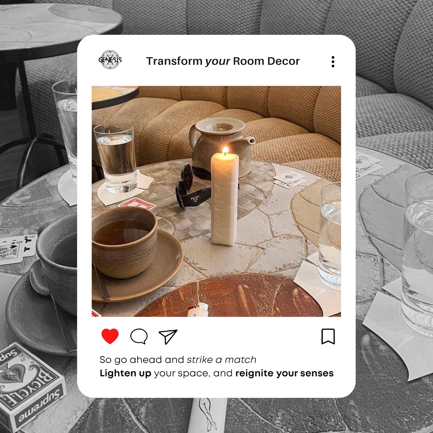 Premium Xanax Candle Anxiety Relief Unique Decor Gag Gift