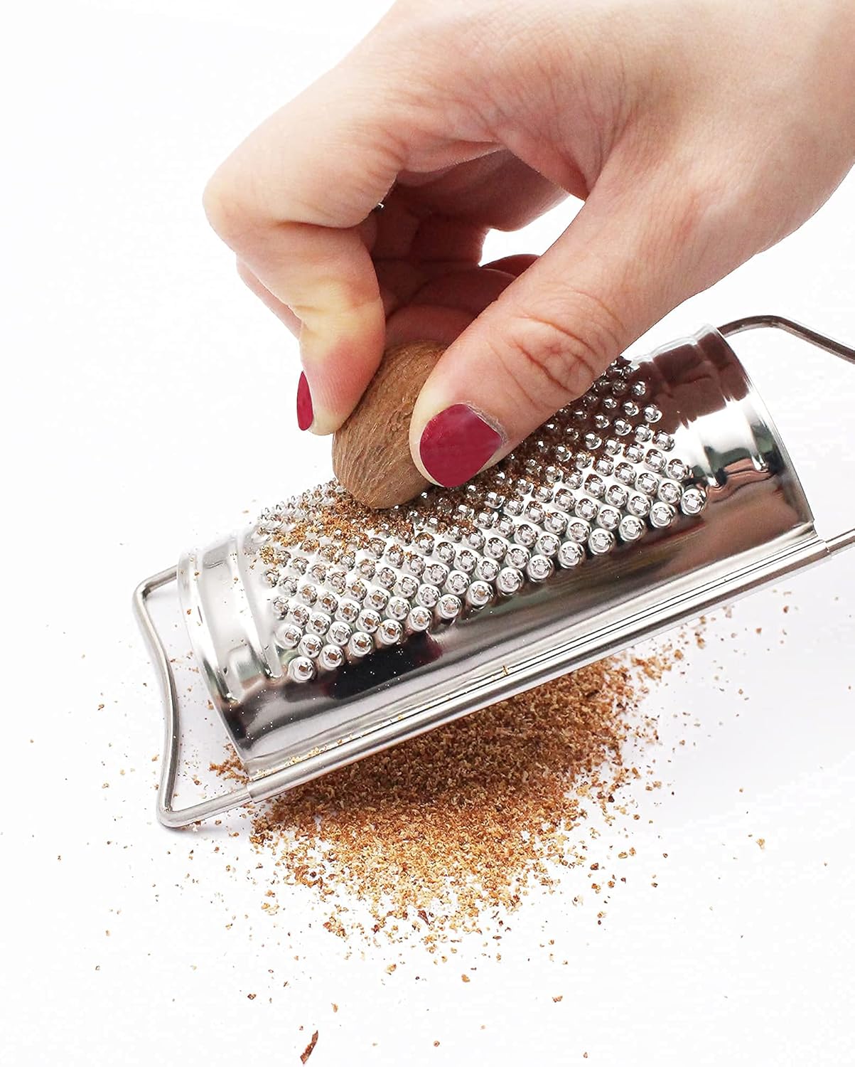 Stainless Steel Cheese Grater Set with Brush