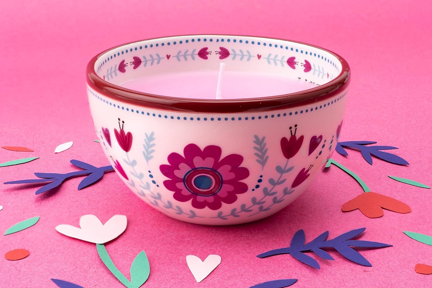 Love Candle Pink SymboliseI Love You