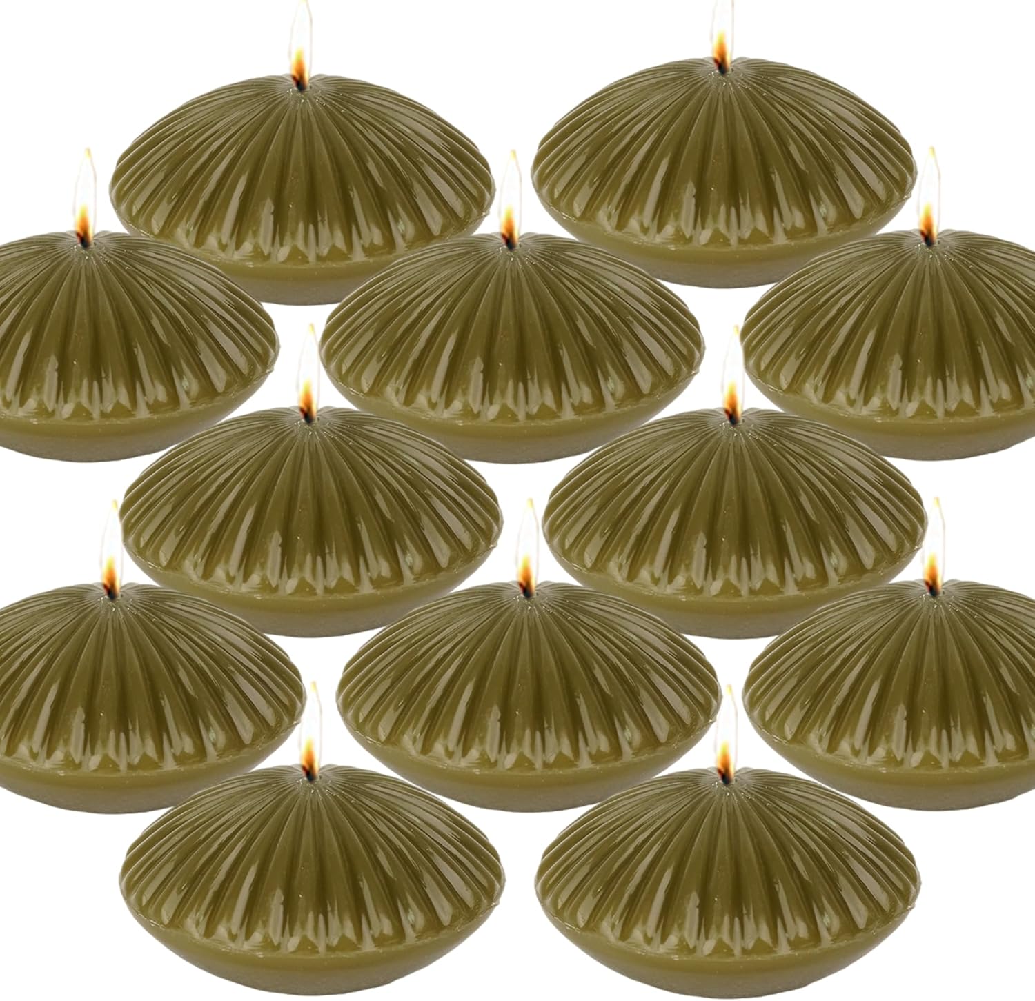 LPUSA 10-Hour Floating Candles Set of 12