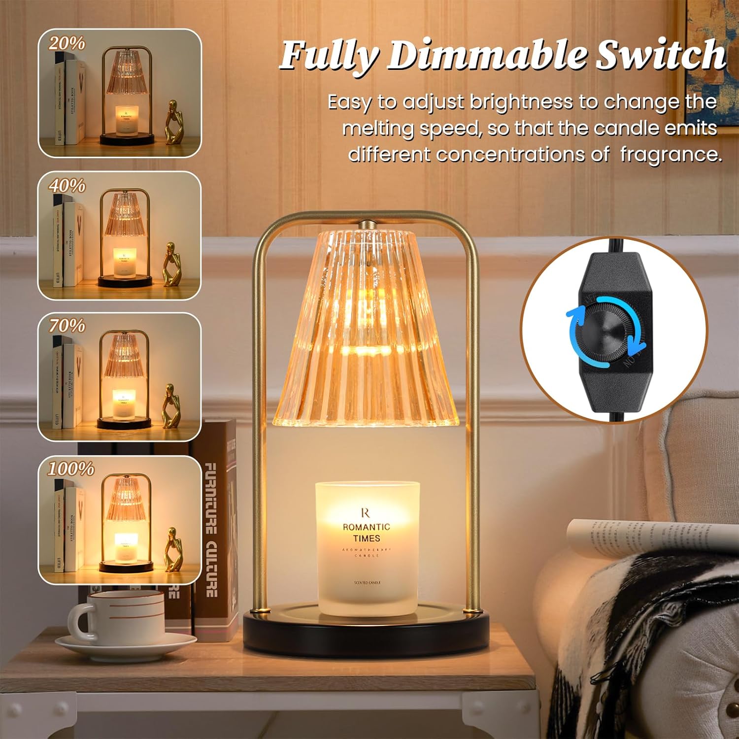Elegantly Designed Candle Warmer Lamp