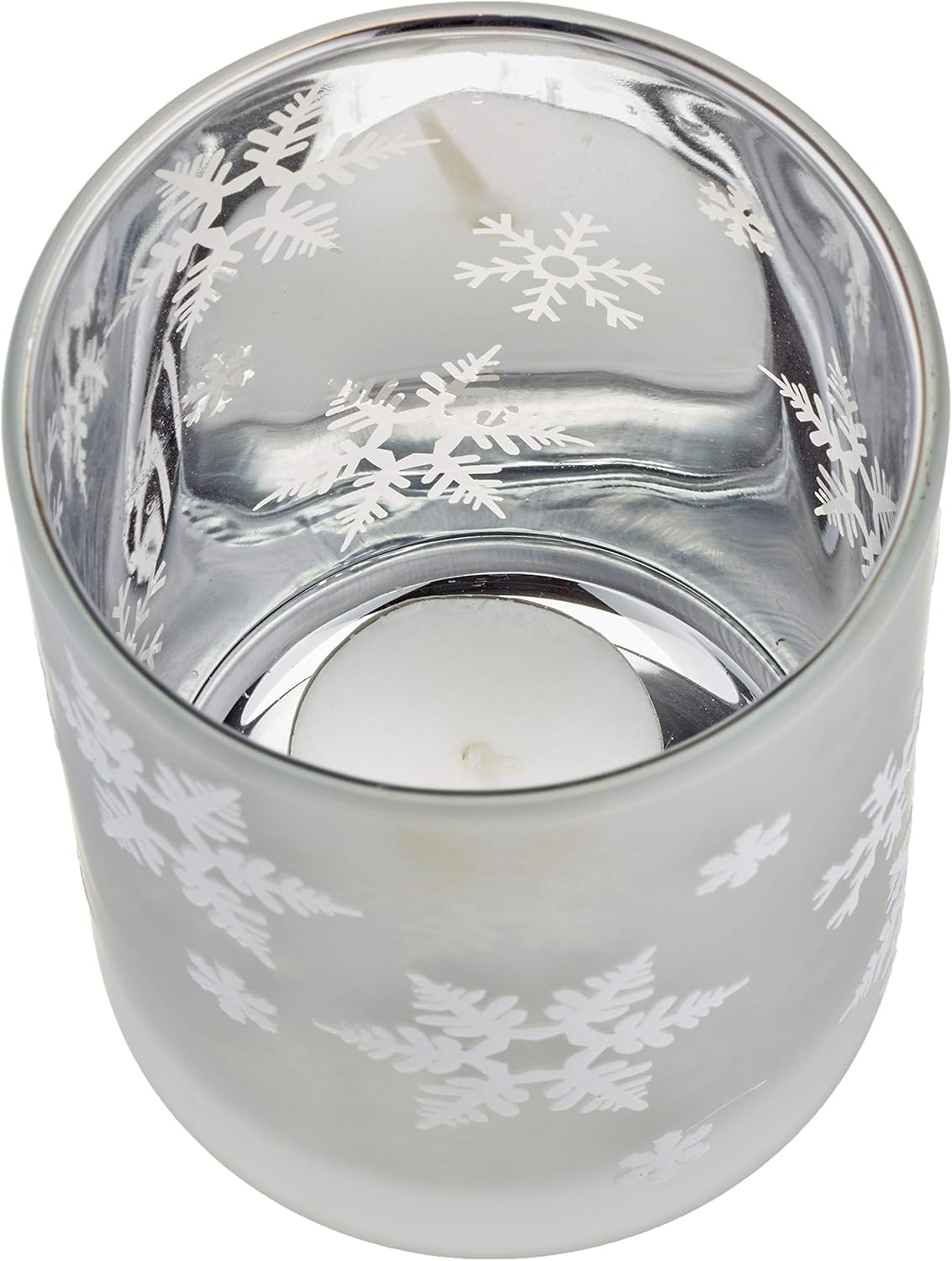 Delicate Alpine Snow Votive