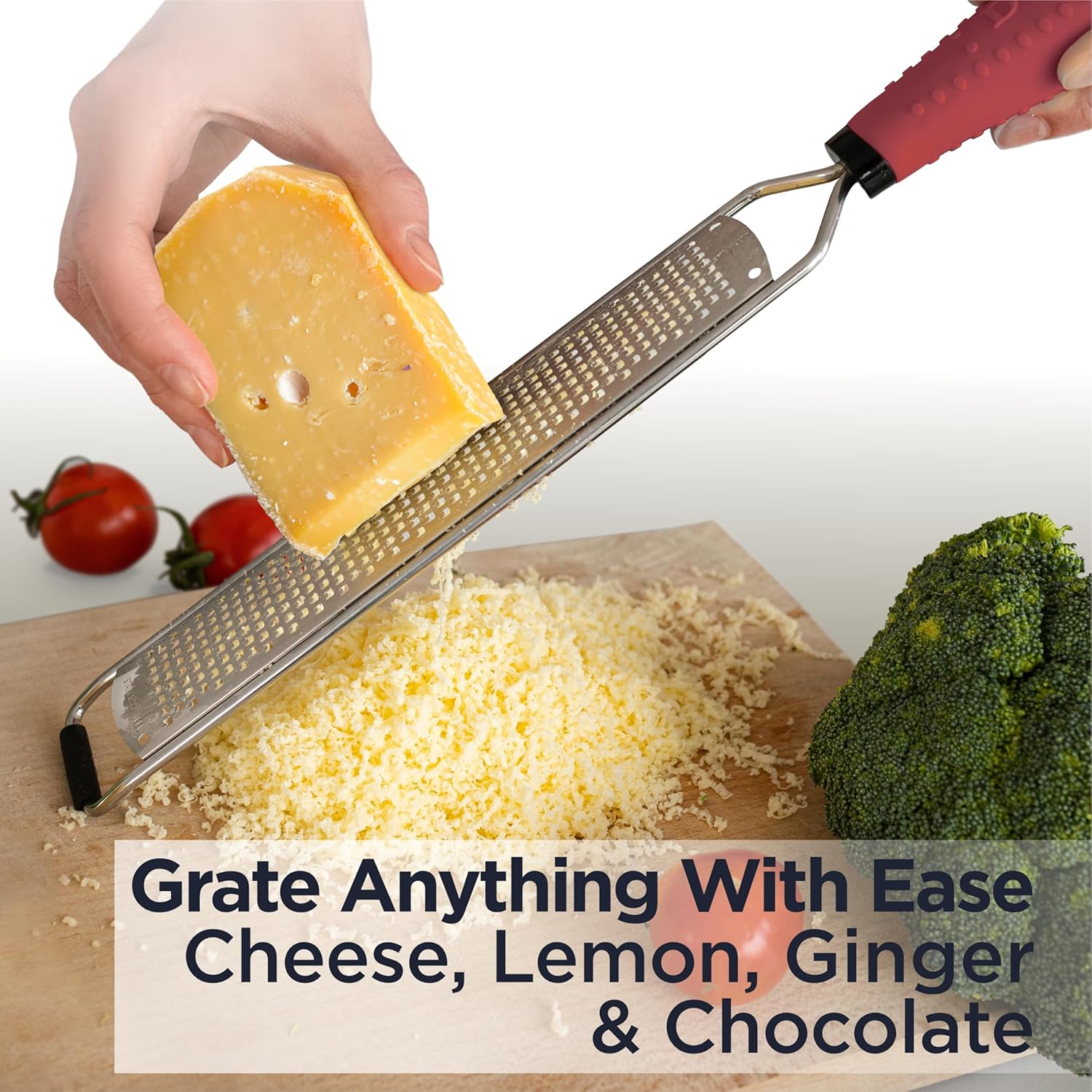 Deiss PRO Lemon Zester Cheese Grater