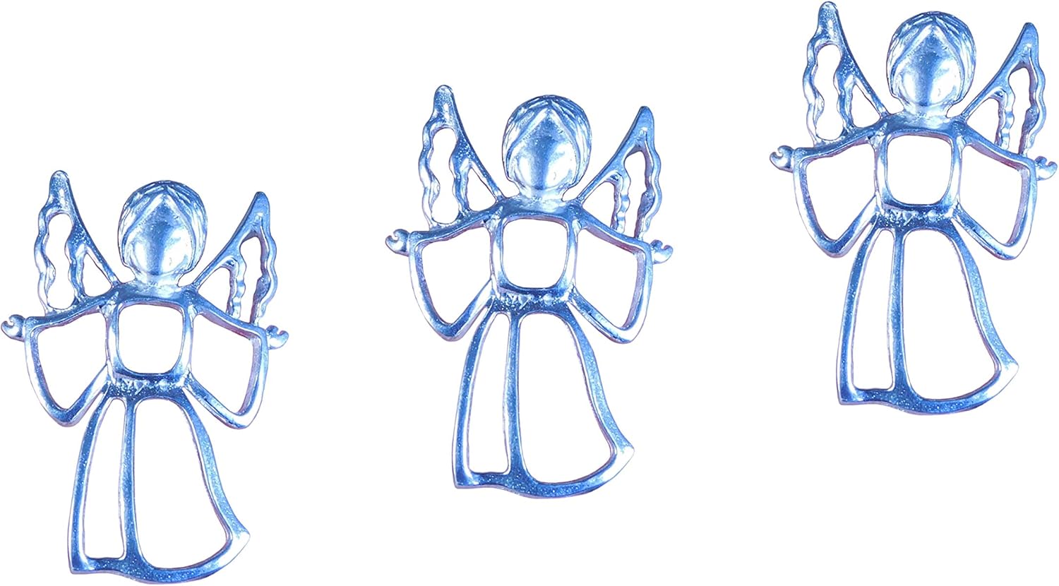 Set of 3 Angel Candle Pins Unique Candle Jewelry