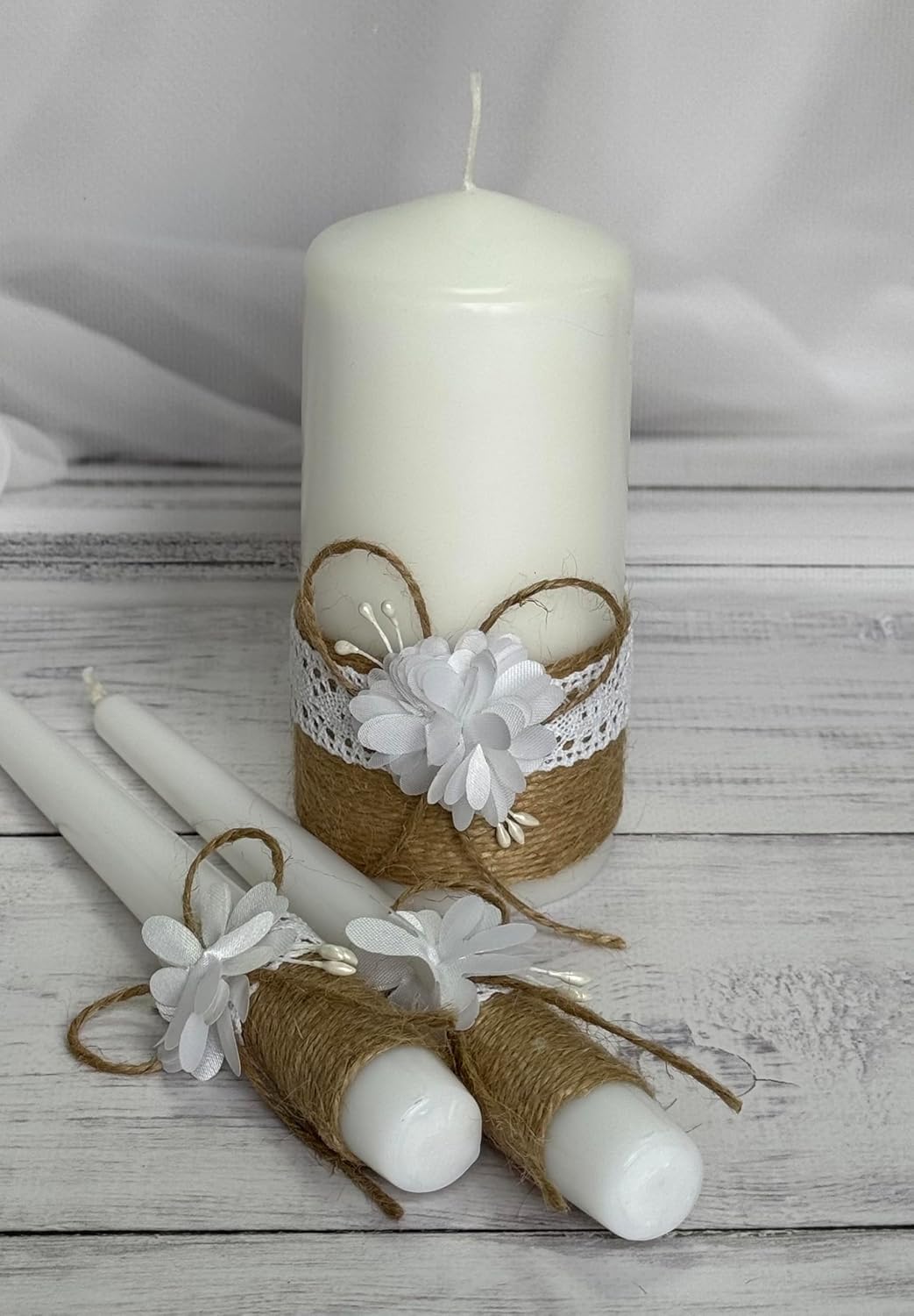 Magik Life Wedding Unity Candles Set