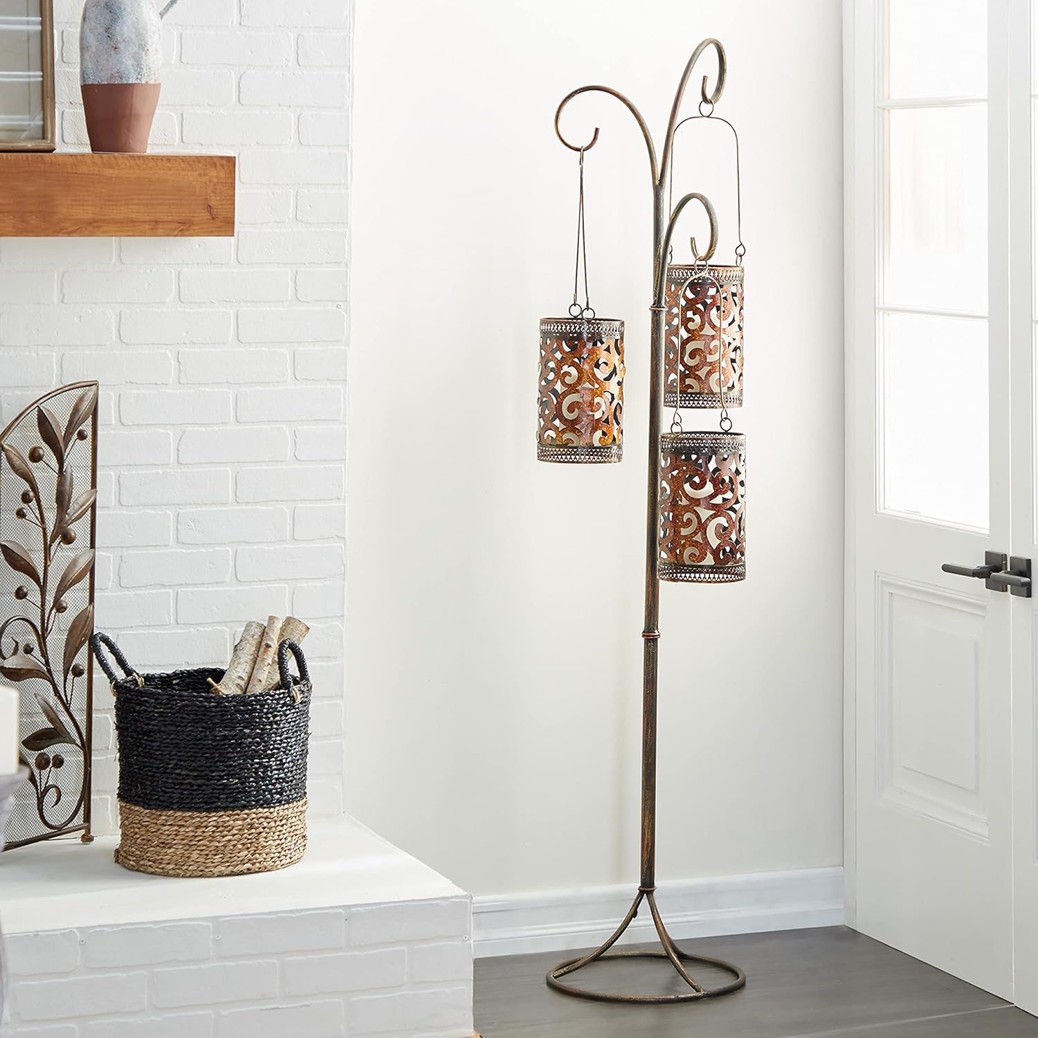 Stylish Metal Candle Lantern