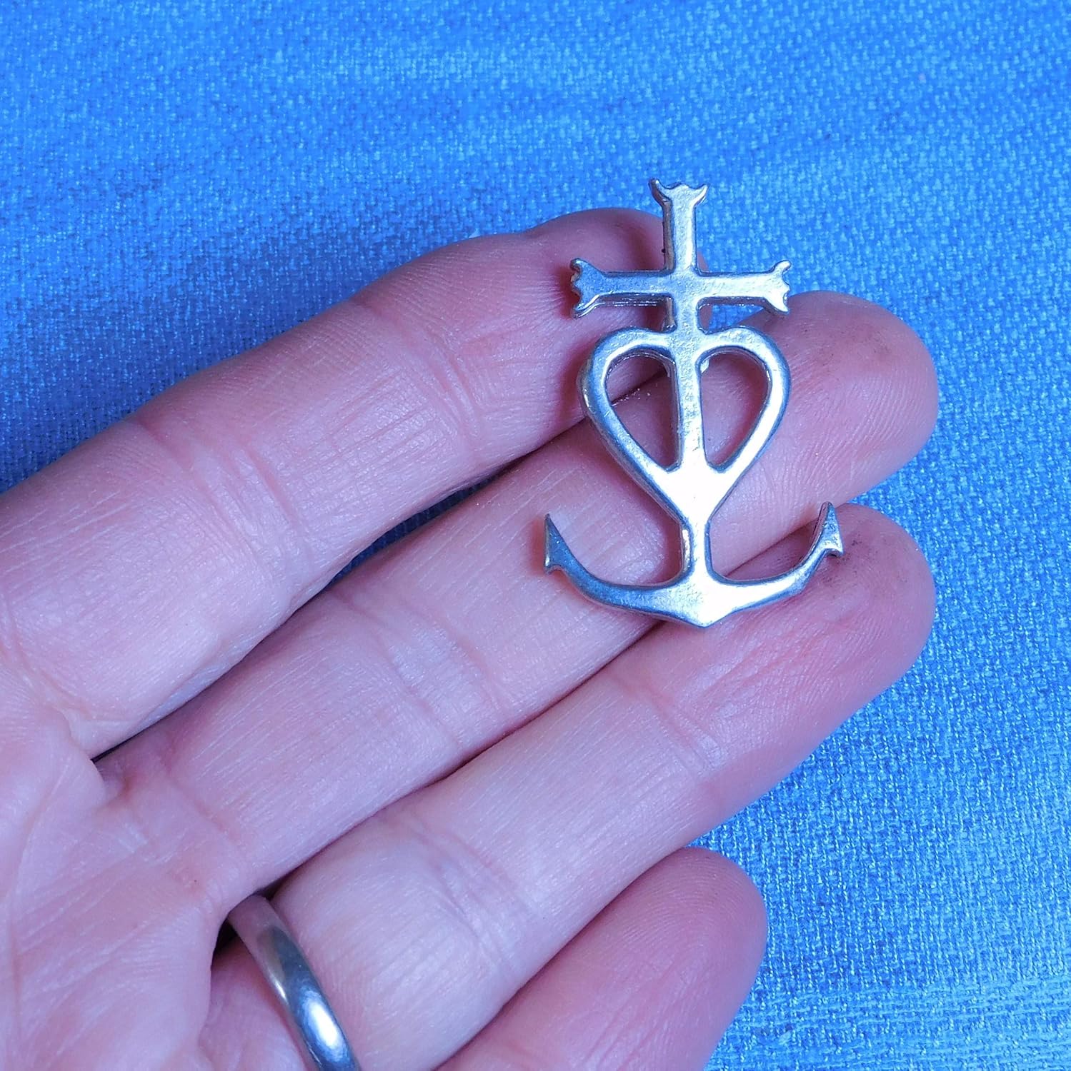 Camargue Cross Candle Pins Fine Pewter by William Sturt Unique Candle Accessories