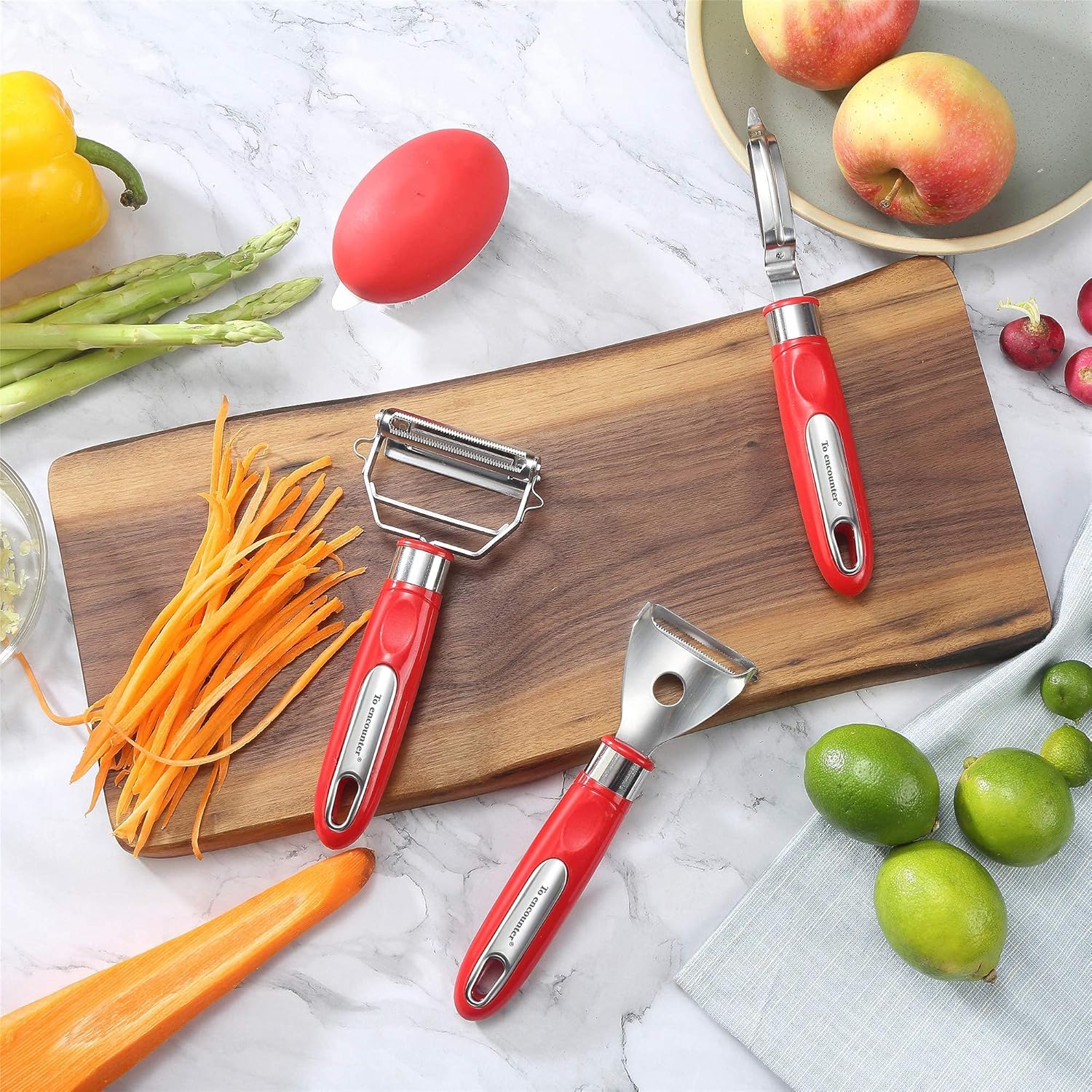 Elegant Functional Vegetable Peeler Set