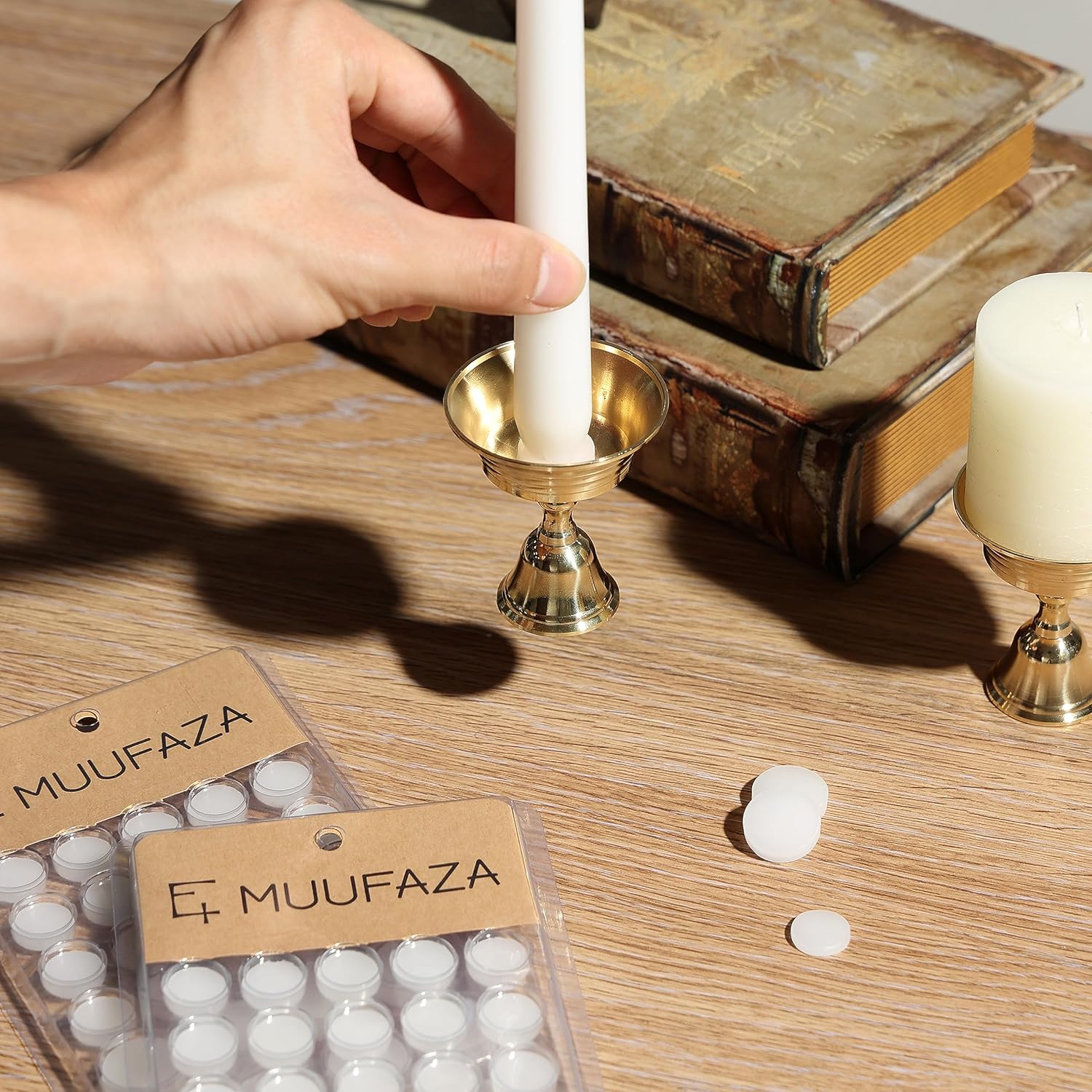 MUUFAZA Wax Dots for Candles